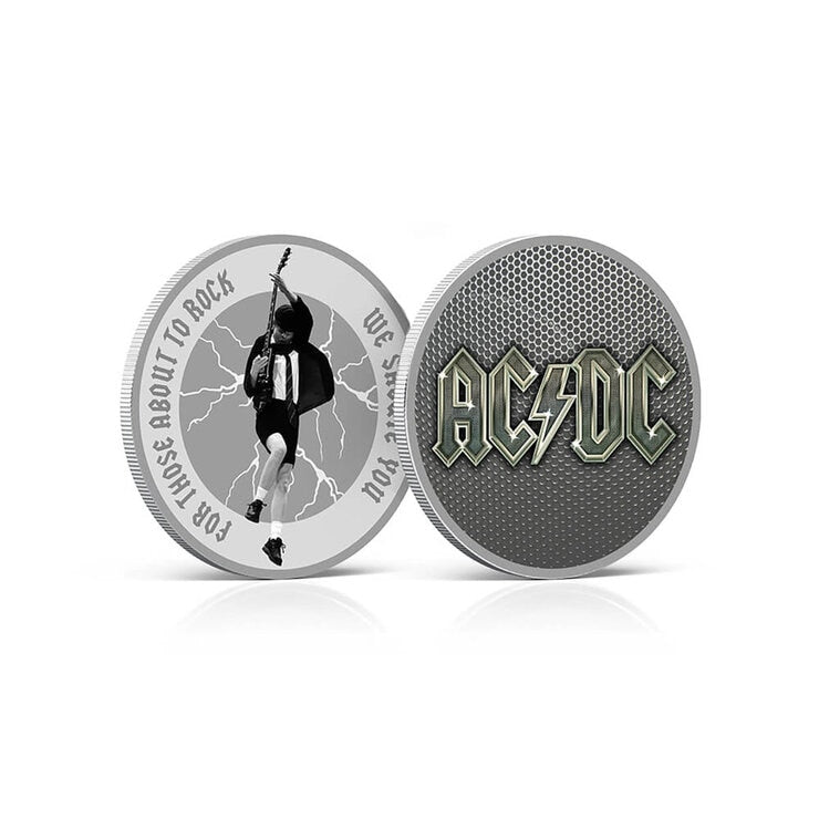 Royal Mail AC/DC stamps and medal cover limited edition - British product