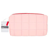 DNR Superdrug Pink Padded Cube Cosmetic Bag