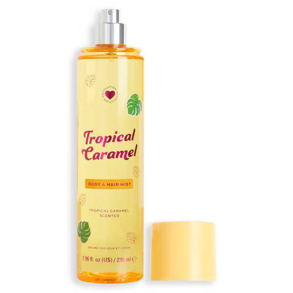 I Heart Revolution tropical caramel mist, UK version