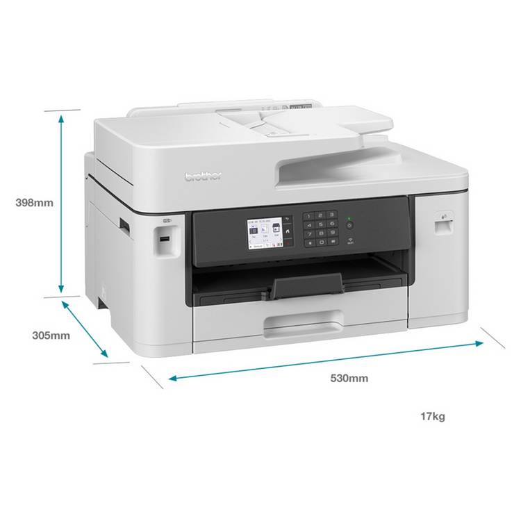 Brother MFC-J5340DWE A3 inkjet printer 250-sheet tray (British brand)