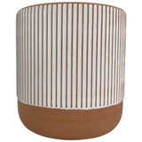 Habitat hand painted terracotta large planter 14.4cm (British brand)