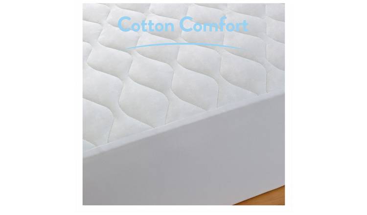 Slumberdown Cotton Comfort mattress protector single, UK version