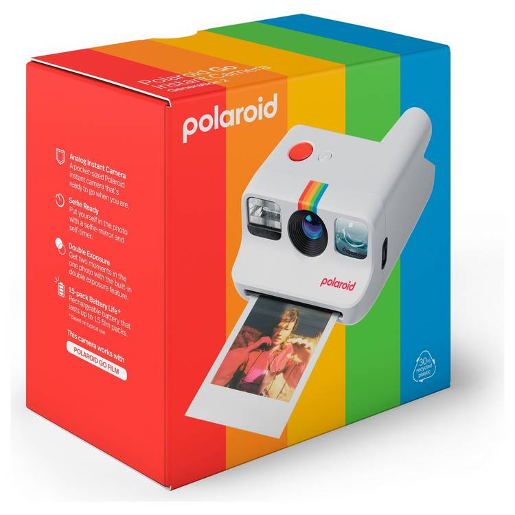 Polaroid instant camera Generation 2 White - British product