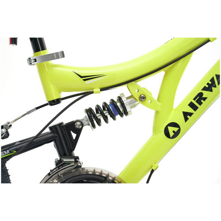 Airwalk kids mountain bike 20 inch yellow, UK version