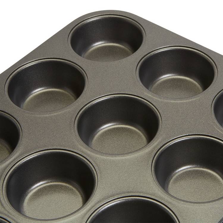 Habitat 12-cup non-stick muffin tray, imported from the UK