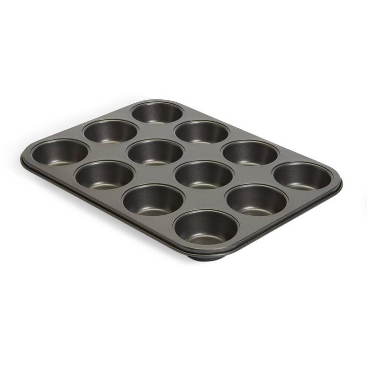 Habitat 12-cup non-stick muffin tray, imported from the UK