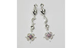 Lipsy crystal celestial drop earrings, imported from the UK