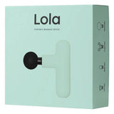 Lola mint green massage gun (British brand)
