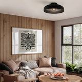 Eglo Mogano black ceiling light 40cm (British brand)