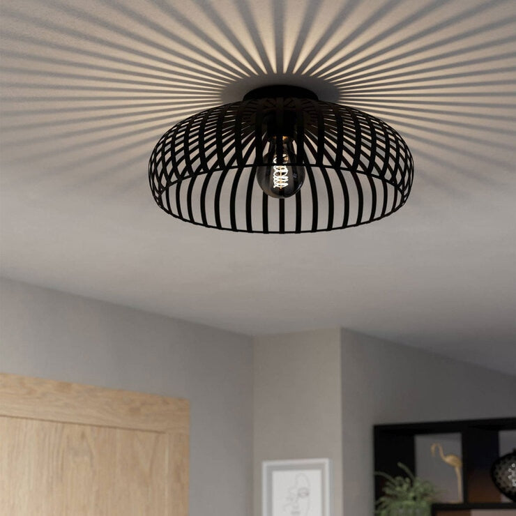 Eglo ceiling light black 43cm - British product