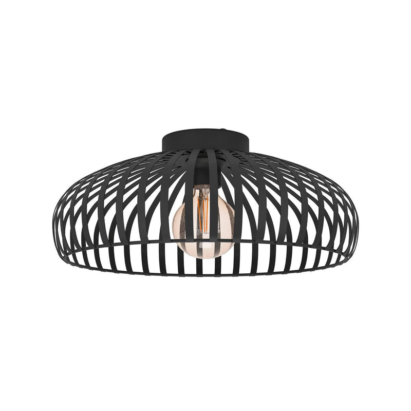 Eglo ceiling light black 43cm - British product