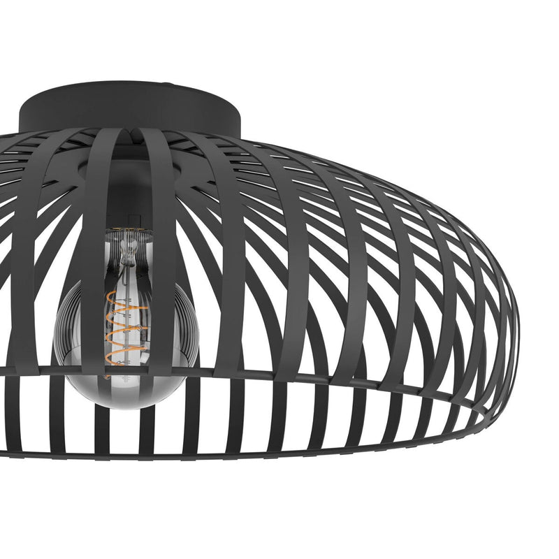 Eglo ceiling light black 43cm - British product