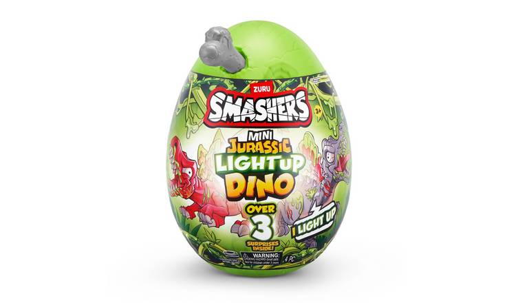 Zuru Smashers Jurassic light-up dino playset (British brand)