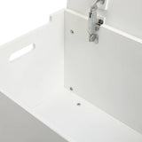 Habitat Joni toy box white, UK version