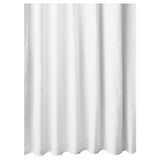 Argos Home anti-bacterial white botanical shower curtain 180x180cm, imported from the UK