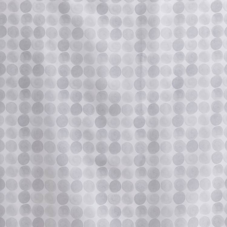 Argos Home grey shower curtain 180cm - British product