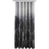 Argos Home photographic NYC shower curtain black and white 180x180cm, UK version