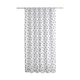 Argos Home monochrome spot shower curtain 180x180cm, imported from the UK