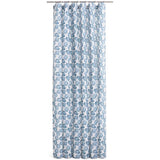 Argos Home blue seashell shower curtain 180x180cm, UK version