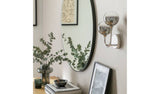 Argos Argos Home Ombre Glass 2 Light Wall Light - Nickel, 26cm- Buy online at McGrocer