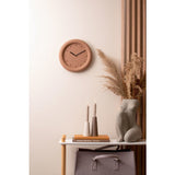 Karlsson wall clock terracotta 30cm (British brand)