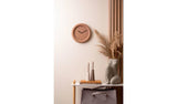 Argos Karlsson Petra Analogue Wall Clock Terracotta 30cm- Buy online at McGrocer