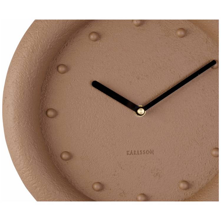 Karlsson wall clock terracotta 30cm (British brand)