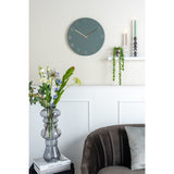 Karlsson Charm Wall Clock in Jungle Green 40cm - British product