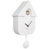 Karlsson modern cuckoo wall clock white 41cm - British product