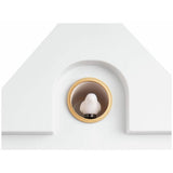 Karlsson modern cuckoo wall clock white 41cm - British product