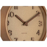 Karlsson analogue wall clock sand brown 22cm, imported from the UK