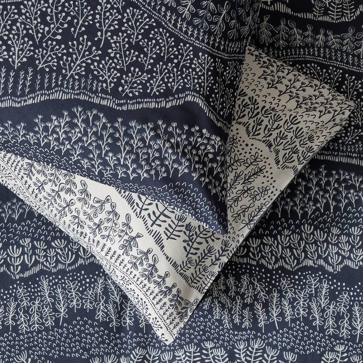 Habitat Scandi Blue bedding set single, UK version