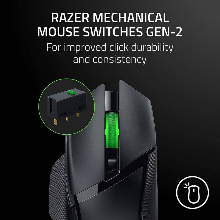 Razer Basilisk V3 X HyperSpeed wireless gaming mouse, UK version
