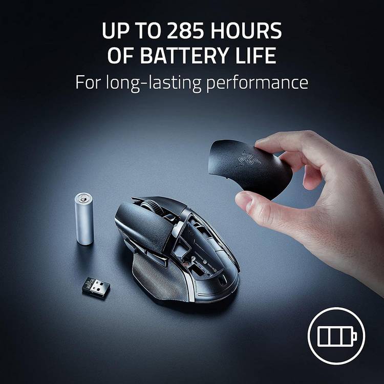 Razer Basilisk V3 X HyperSpeed wireless gaming mouse, UK version