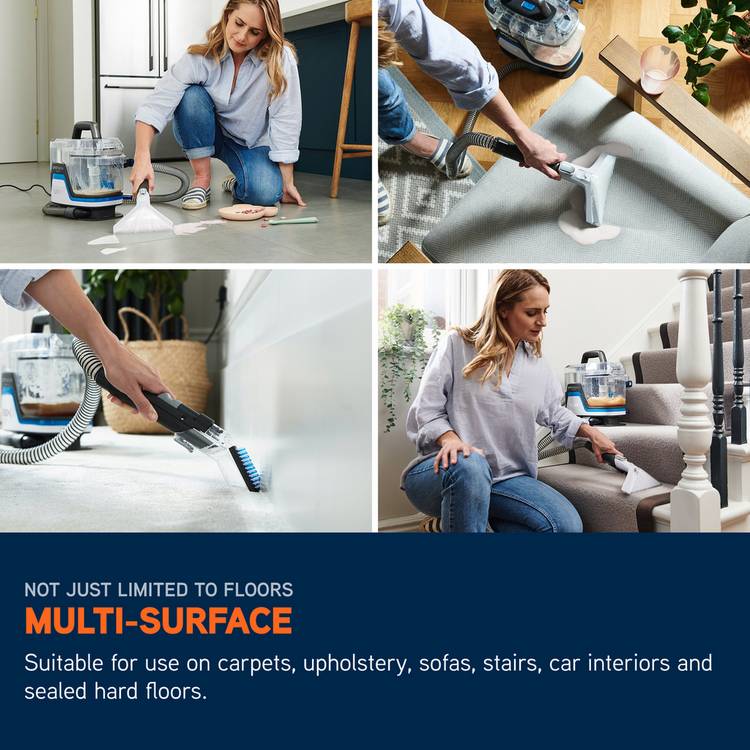Vax SpotWash Home Duo spot carpet cleaner with tools (British brand)