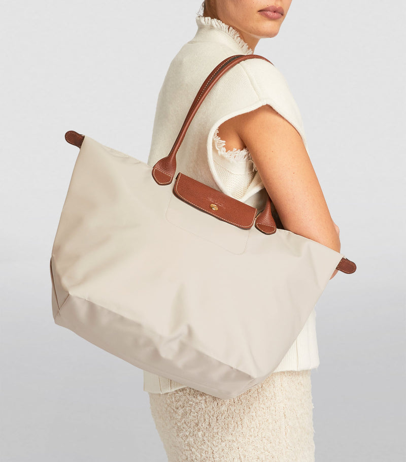 Longchamp Le Pliage large tote bag, imported from the UK