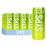 Costco UK SYPS Fizzy Water Lemon & Lime Zero Sugar 12 x 330ml- Buy online at McGrocer