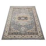 Concept Looms Legacy Blue Rug polyester velvet pile, UK version