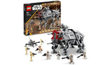 LEGO Star Wars AT-TE Walker building set with droid figures, UK version
