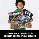 LEGO Star Wars AT-TE Walker building set with droid figures, UK version