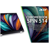 Acer Chromebook Spin 514 14-inch silver - British product