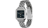 Olivia Burton blue dial stainless steel watch, UK version