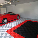 Swisstrax Ribtrax Pro garage floor tiles 25 pack 4m², imported from the UK