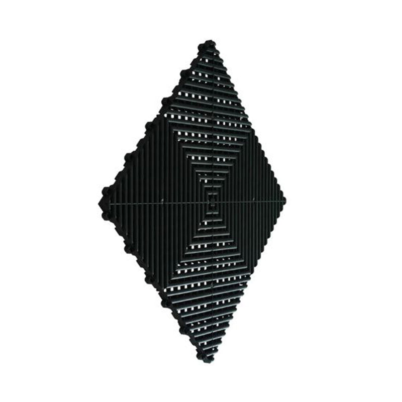 Swisstrax Ribtrax Pro garage tiles Jet Black (British brand)