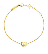 Harrods Chopard Happy Diamonds Icons Yellow Gold and Diamond Bracelet- Buy online at McGrocer