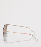 Michael Kors Dupont cat eye sunglasses with tonal lenses (British brand)
