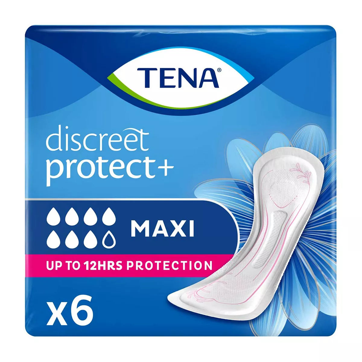 TENA Lady Maxi Incontinence Pads - 6 pack - McGrocer
