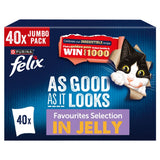 Felix Favourites Selection cat food 40 x 85g (British brand)
