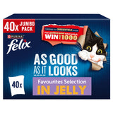 Felix Favourites Selection cat food 40 x 85g (British brand)