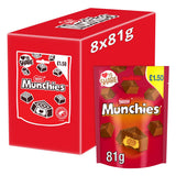Costco UK Nestle Munchies Caramel Biscuit Chocolate Cubes 10 x 81g- Buy online at McGrocer